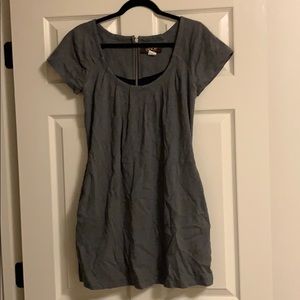 Dark Grey Mini Dress